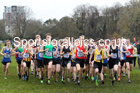Mens under-17s, 2019 European Cross Country Trials and British Cross Challenge, Sefton Park, Liverpool.  Photo: David T. Hewitson/Sports for All Pics